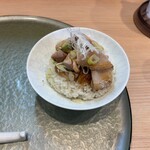 中華そば 深緑 - "もろみポーク炙り焼き丼"500円♪