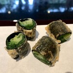 京都祇園 天ぷら八坂圓堂 - 九条ねぎ