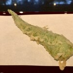 京都祇園 天ぷら八坂圓堂 - 万願寺唐辛子