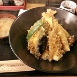 Tempura Seikou - 上天丼一式 1800円