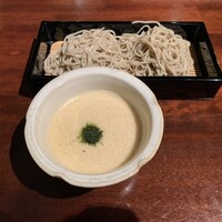蕎麦懐石 無庵 - 大和芋 つけとろせいろ　1,650円
