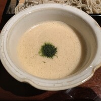 蕎麦懐石 無庵 - 大和芋 つけとろせいろ　1,650円