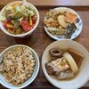 絹延橋うどん研究所 - 天ぷら、おでん、サラダ、週替わりご飯