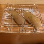 鮨 からく - タイとシマアジ