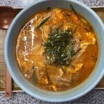 かない亭 - カルビラーメン　¥1100（税込）