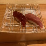 鮨 からく - トロとヅケ