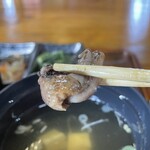 おお田や - 肝吸いの肝
