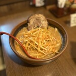 麺場 田所商店 - 北海道味噌 肉ネギラーメン¥1,078（税込）
      味噌漬け炙りチャーシュートッピング ¥176 
      合計¥1,254