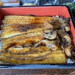 おお田や - 上うな重（肝焼き付き）