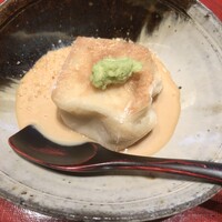 銀座くどう - 焼きごま豆腐。