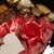 姫路最強飲み放題居酒屋 別館 - 料理写真:薔薇の飴細工がすき焼きに！斬新
