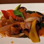草木万里野 - 酢豚本格黒酢