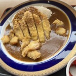道の駅 てしお レストラン - 北寄フライカレー