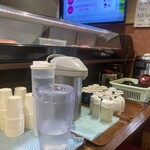 海鮮･寿司処 大漁 - ガラ汁・お茶・お水 セルフサービス