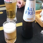 鮨・割烹 清瀧 - ビールとノンアル。