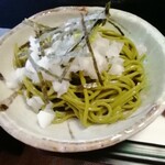 鮨・割烹 清瀧 - 茶そば鬼おろし。