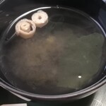 鮨・割烹 清瀧 - お吸い物。