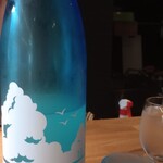 日本酒BAR ribbit ribbit - 日本酒スタートは十九入道雲！