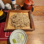 ステーキ・そば 牧の里 - 十割蕎麦の普通盛り('_'?)
