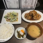 釘本食堂 - 豚足A定食1,100円