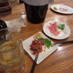 チャコールスタンド ベンテン - 石焼ビーフ・生ハム