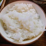 馬刺しと地鶏とマグロ 梅屋 - ご飯