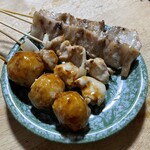 やきとりあきづき - ミンチボール、よつみ（もも）、豚バラ