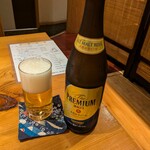 ぼんぼん亭 - 私は瓶ビール