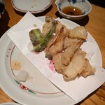 ぼんぼん亭 - 淡路玉葱の天ぷら