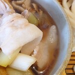 藤店うどん - 美味しそうな豚バラ✨