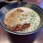 つけ麺 ぼうず - 激辛赤らぁ麺(1100円込)