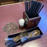 つけ麺 ぼうず - 卓上