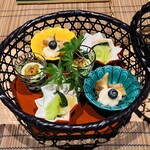 つつじ亭 - 前菜 ３品