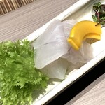 つつじ亭 - 鱸のあらい