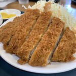 うどんと丼 ふる里 - かつもなかなかのボリューム！