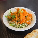 ニューナマステインディア - サラダのアップ