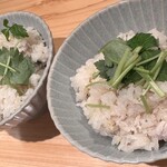 あじふらい てしお - このままでも、出汁を掛けても◎