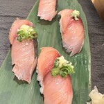 あじふらい てしお - あじのにぎり寿司