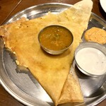 タンジャイミールス - チーズ入りドーサ