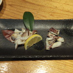 笠やま - いかの塩焼き（後造り）