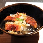 日本焼肉はせ川 別亭 銀座店 - 食事　北本養鰻　鰻土鍋ご飯　ひつまぶし