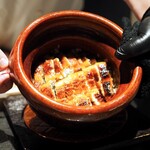 日本焼肉はせ川 別亭 - 食事　北本養鰻　鰻土鍋ご飯　ひつまぶし