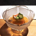 日本焼肉はせ川 別亭 - 【八寸】南瓜豆腐