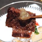 日本焼肉はせ川 別亭 - 究極　神のハラミ　日向夏の香り