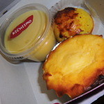 覚王山 吉芋 - 手前が芋チーズケーキ