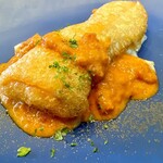 ビストロスリール - 鱸アメリケーヌトマトクリームソース