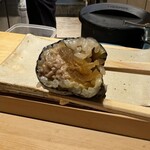 すしやのたい悟 - 通風巻き！　甘さのあ味の入ったあん肝と、奈良漬