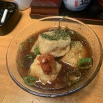 まねき屋 - 熱々の揚げ出し豆腐　イイ☆