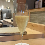 すしやのたい悟 - シャンパンです。