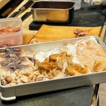 すしやのたい悟 - 貝類の仕込みバット